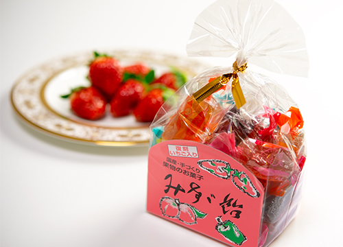 いちご入りみすゞ飴